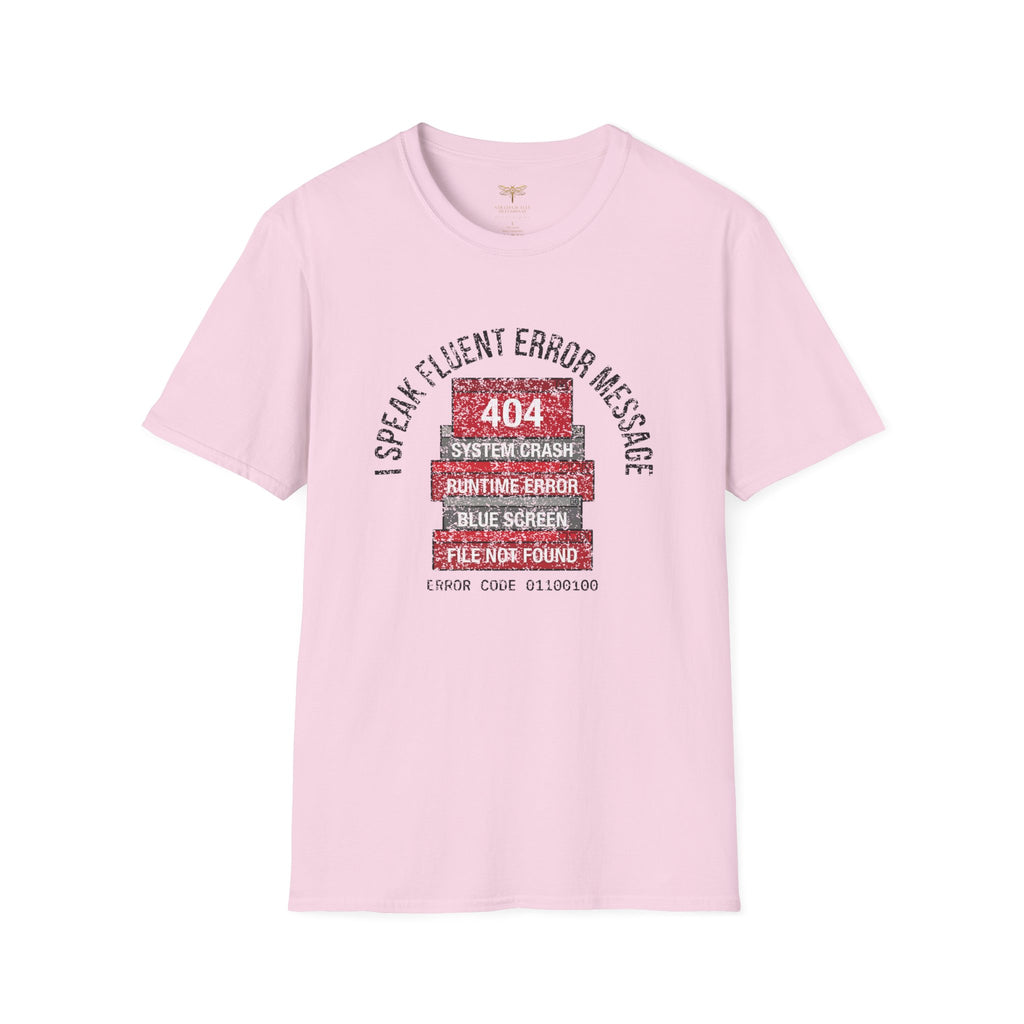 I Speak Fluent Error Message T-Shirt