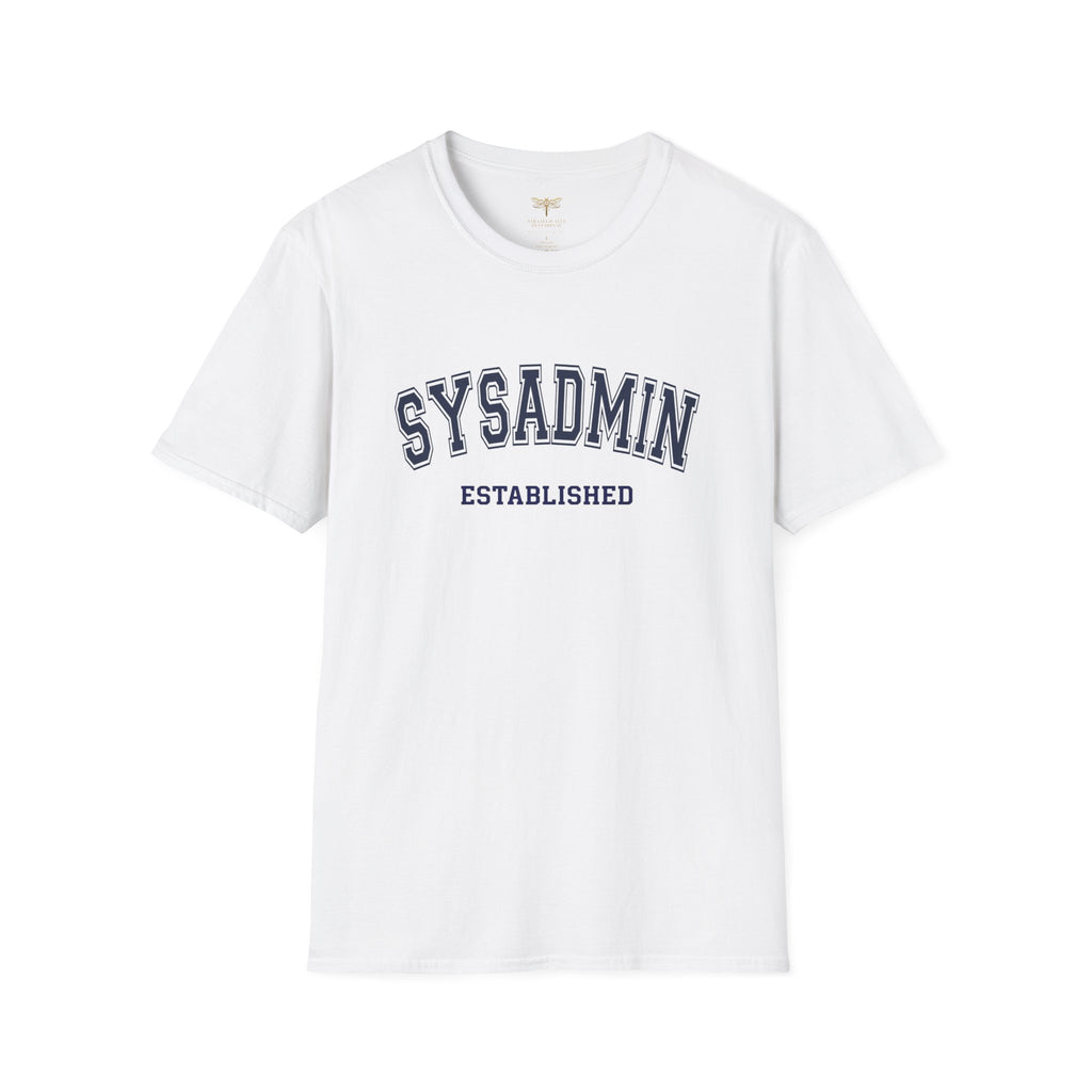 Varsity SysAdmin Established T-Shirt