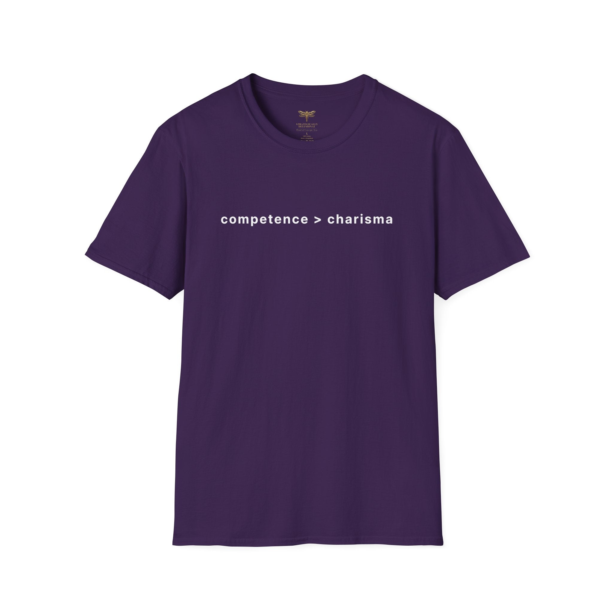 Competence Over Charisma T-Shirt