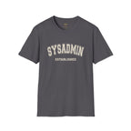 Varsity SysAdmin Established T-Shirt
