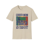 Coder Mom Like a Regular Mom But Computes T-Shirt