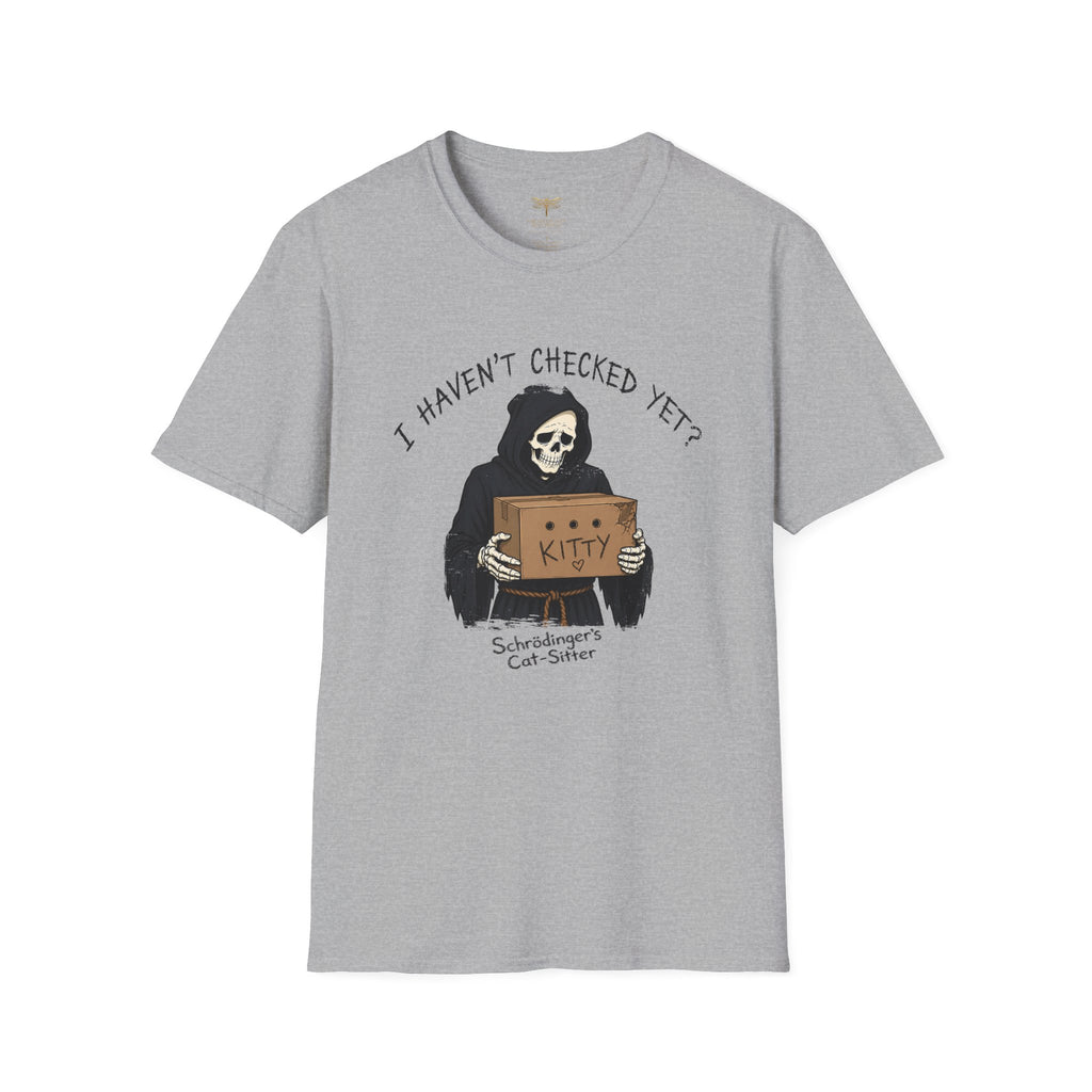 Schrödinger’s Cat-Sitter (noted) T-Shirt
