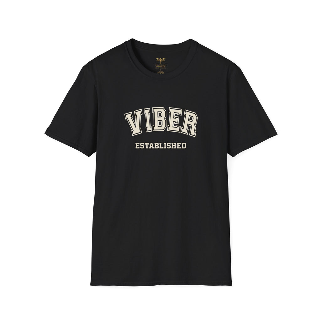 Varsity Viber Established T-Shirt