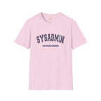 Varsity SysAdmin Established T-Shirt