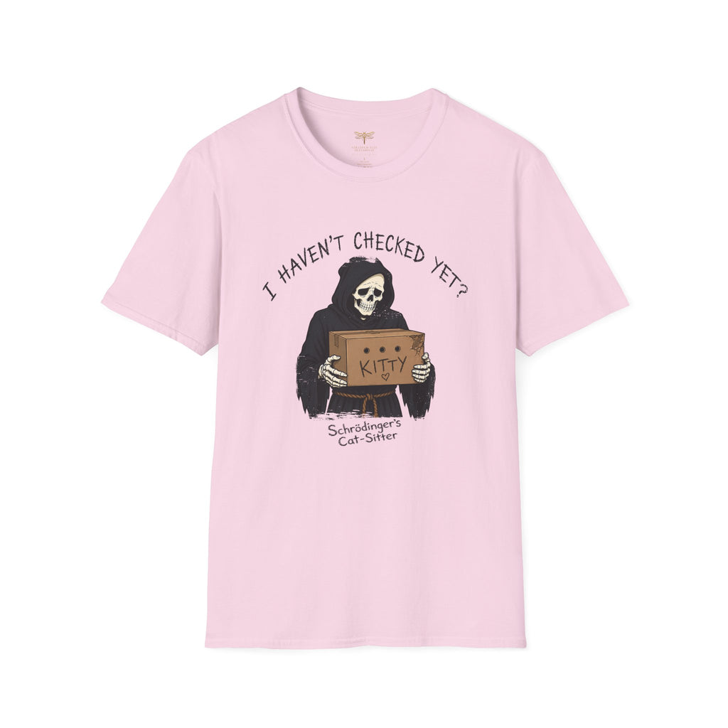 Schrödinger’s Cat-Sitter (noted) T-Shirt