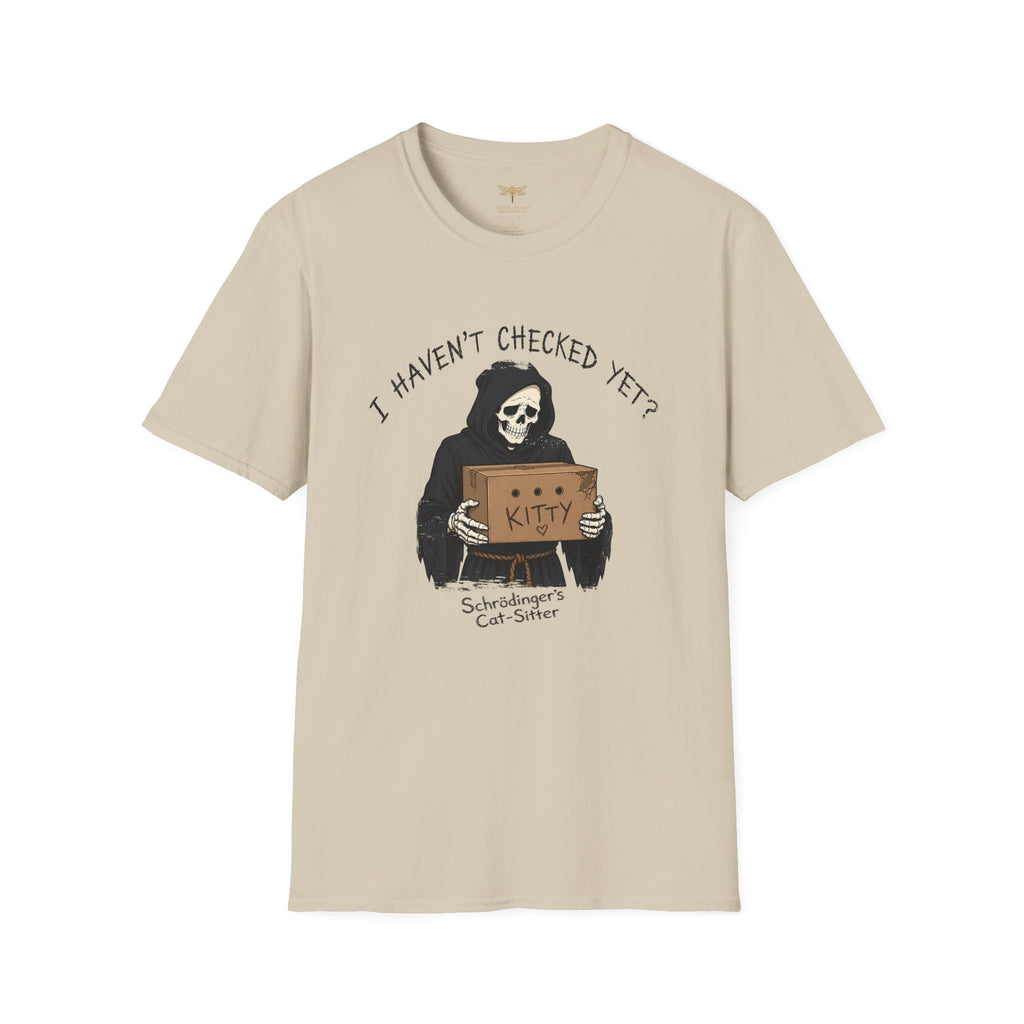 Schrödinger’s Cat-Sitter (noted) T-Shirt