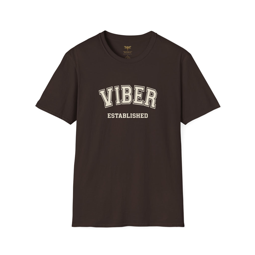 Varsity Viber Established T-Shirt