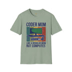 Coder Mom Like a Regular Mom But Computes T-Shirt