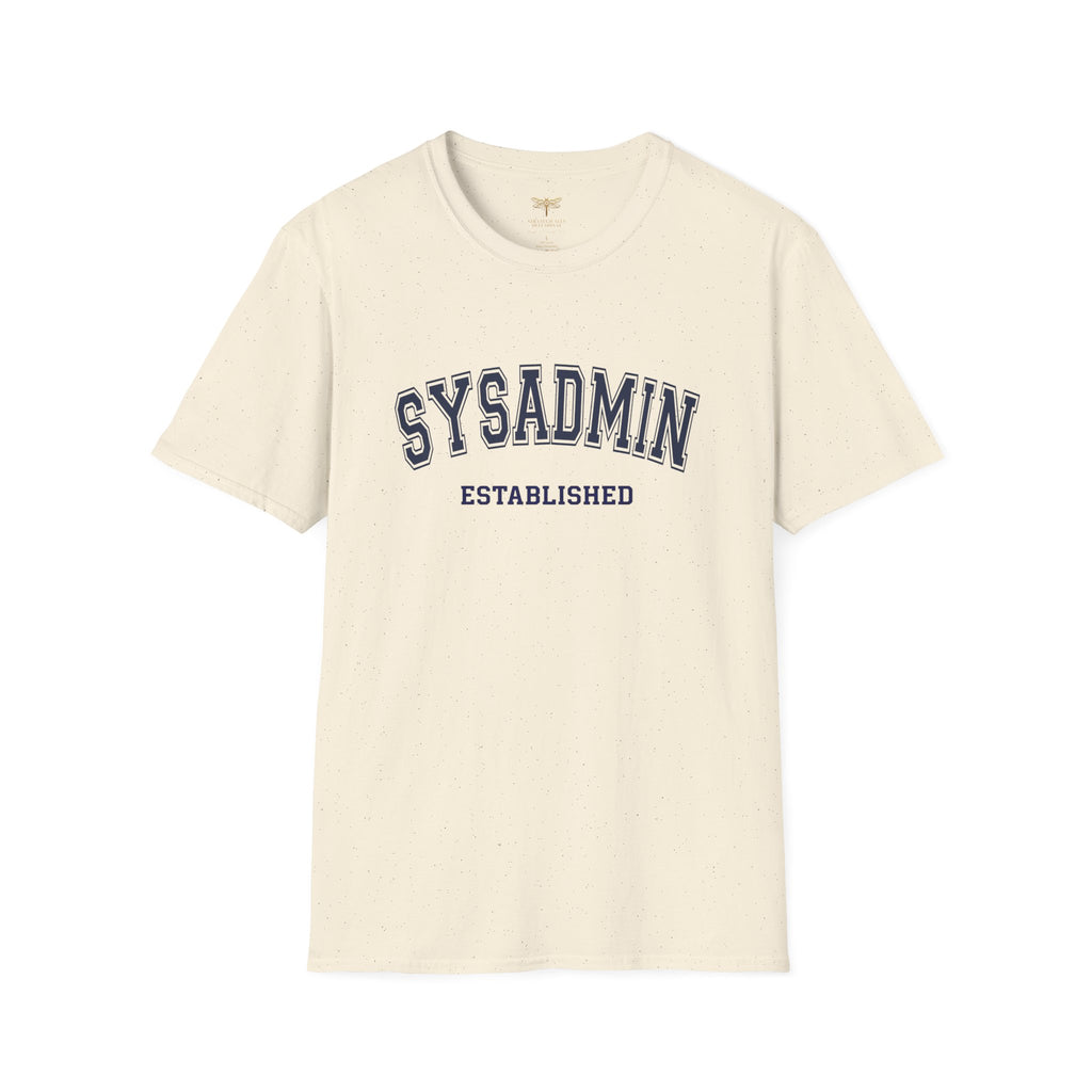 Varsity SysAdmin Established T-Shirt
